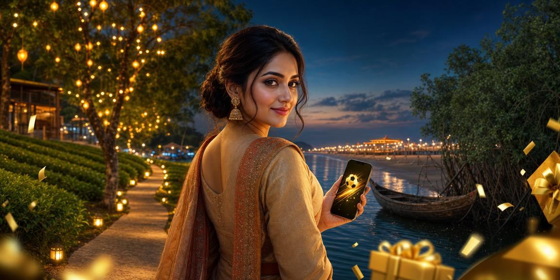 কক্সবাজারে চা বাগানে ক্রিকেট বেটিং করছেন খেলোয়াড়